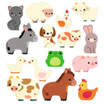 Reusable Farm Animal Stickers