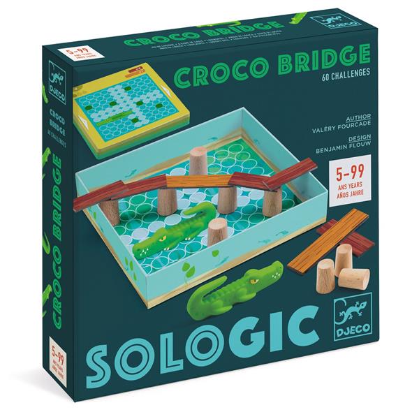 Sologic Croco Bridge Logic Game