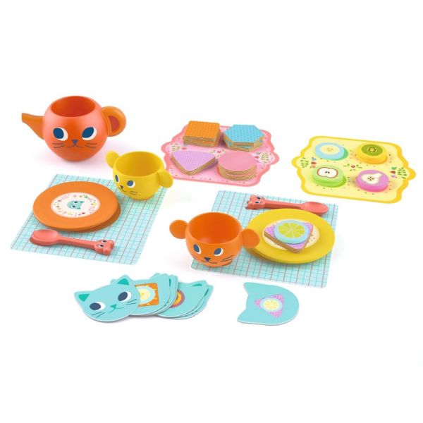 Greedy Cats Tea Set