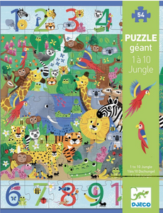 Giant 54 pc 1-10 Jungle Puzzle