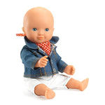 Pomea Lovely Blue Jacket Clothing Set