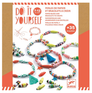 DIY Paper Beads and Bracelets