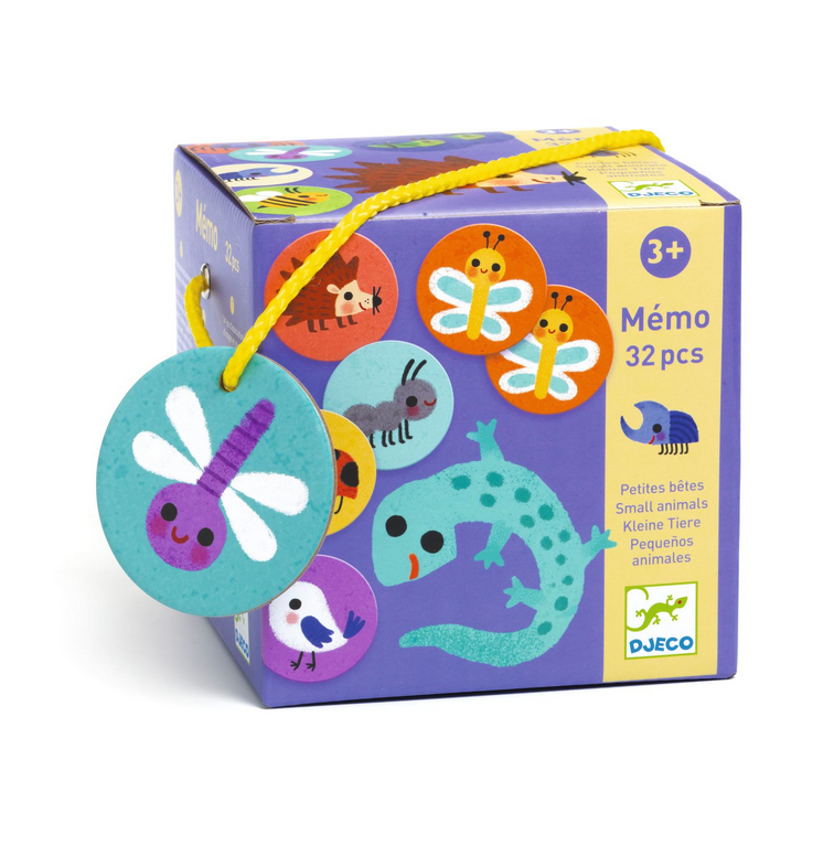Small Animals Memory Game