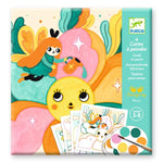Cards to Paint, Magical Garden