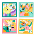 Cards to Paint, Magical Garden