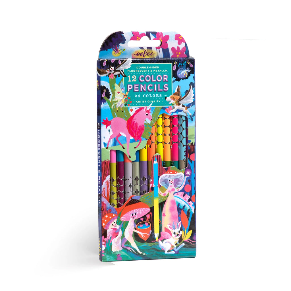 Magical Creatures 12 Double Sided Pencils