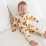 Organic 2-Way Zippy Romper Big Pears