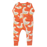 Signature 2-Way Zippy Romper Goose