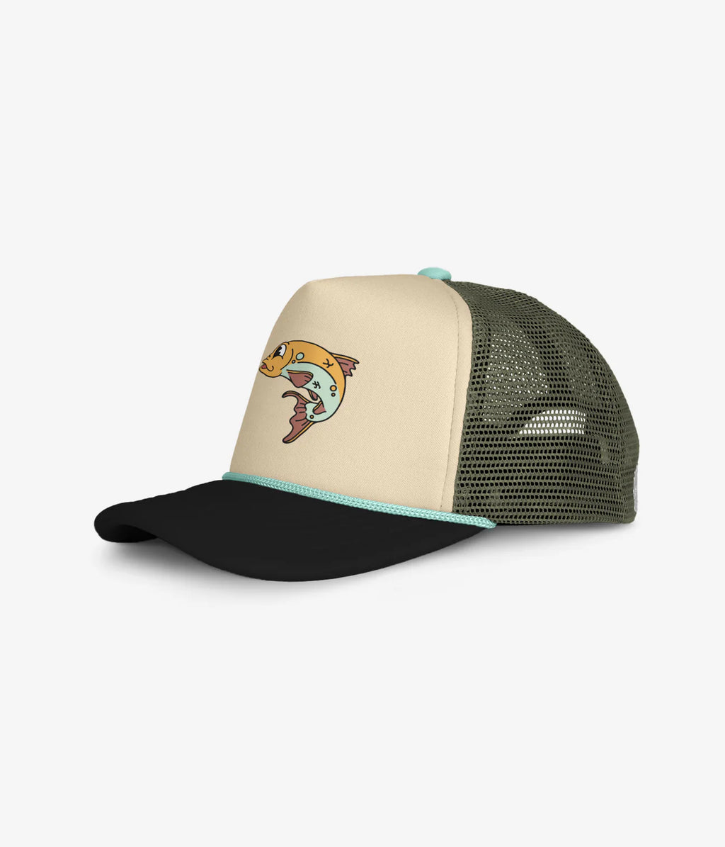 Headster Gone Fishing Trucker Hat