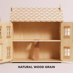 Marie's Natural Wood Doll House