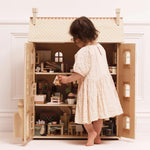Grand Natural Wooden Doll House