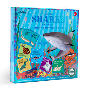 Sharks and Friends Shiny Memory and Matching Game