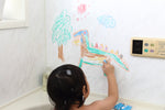 Kitpas Bath Crayons Set/10 with Sponge