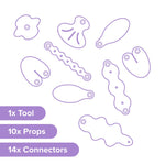 Makedo Deco-Props Blobbies