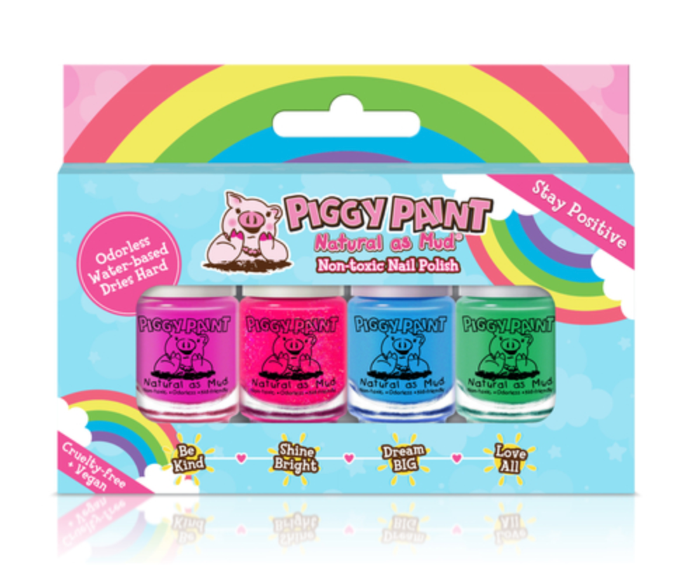 Piggy Paint Rainbow 4 Polish Box Set