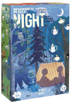 Night & Day in the Forest Reversible 54 pc Puzzle