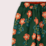 Orange Blooms Reversible Pull On Trousers
