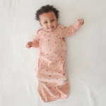 Newborn Kimono Gown Hearts