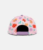 Painted Flowers Snapback Hat