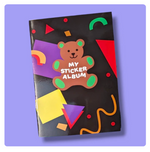 Sticker Garden Sticker Album Black