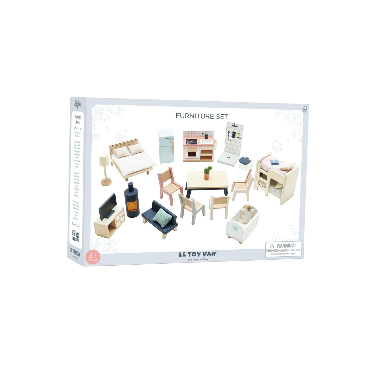 Doll House Complete Furniture Set