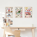 Poppik Mini Discovery Poster Firefighters