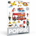 Poppik Mini Discovery Poster Firefighters