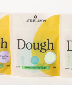 Natural Play Dough, Lemon Splash (Blue)