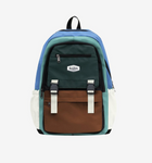 Colorblock School Bag Blue