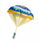 Flying Hero Parachutist