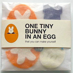 Make Your Own Tiny Bunny in an Egg