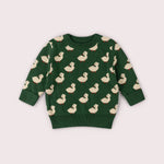 Olive Ducks Snuggly Knitted Jumper