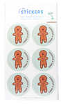Scratch and Sniff Gingerbread Stickers