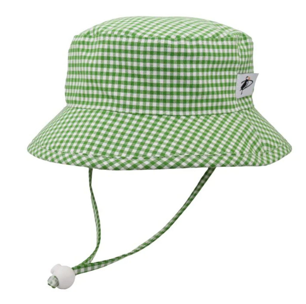 Sunbaby Hat Green Check