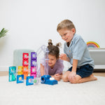 Connetix Ball Run Launcher Pack, 72 Pieces