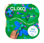Clixo Itsy Gree/Blue Pack 18 pc Set