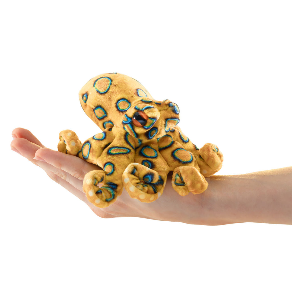 Blue Ringed Octopus Finger Puppet