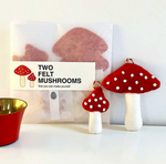 Make Your Own Mushroom Ornaments