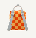 Small Backpack Farmhouse Checkerboard Pear + Ladybird