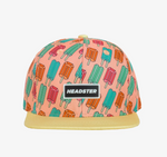 Headster Pop Neon Snapback Hat in Peach