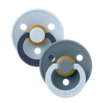 BIBS Studio 2 PK Fusion Baby Blue Petrol Mix