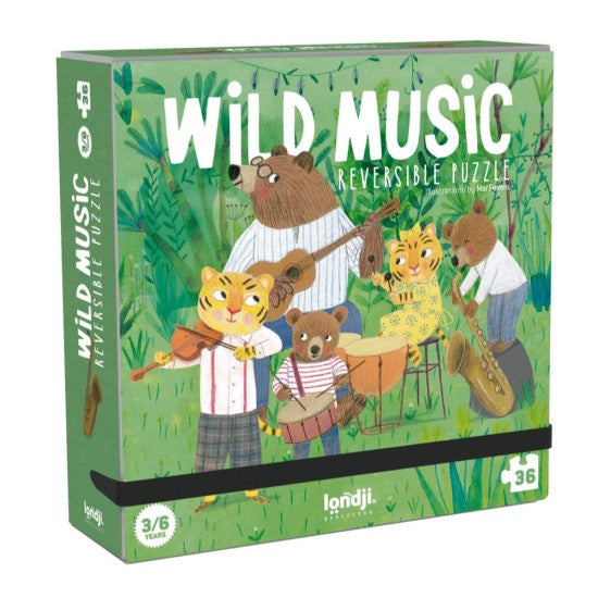 Wild Music 36pc Pocket Puzzle