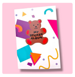 Sticker Garden Sticker Album White