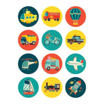 Transportation Mini Memory Matching Game