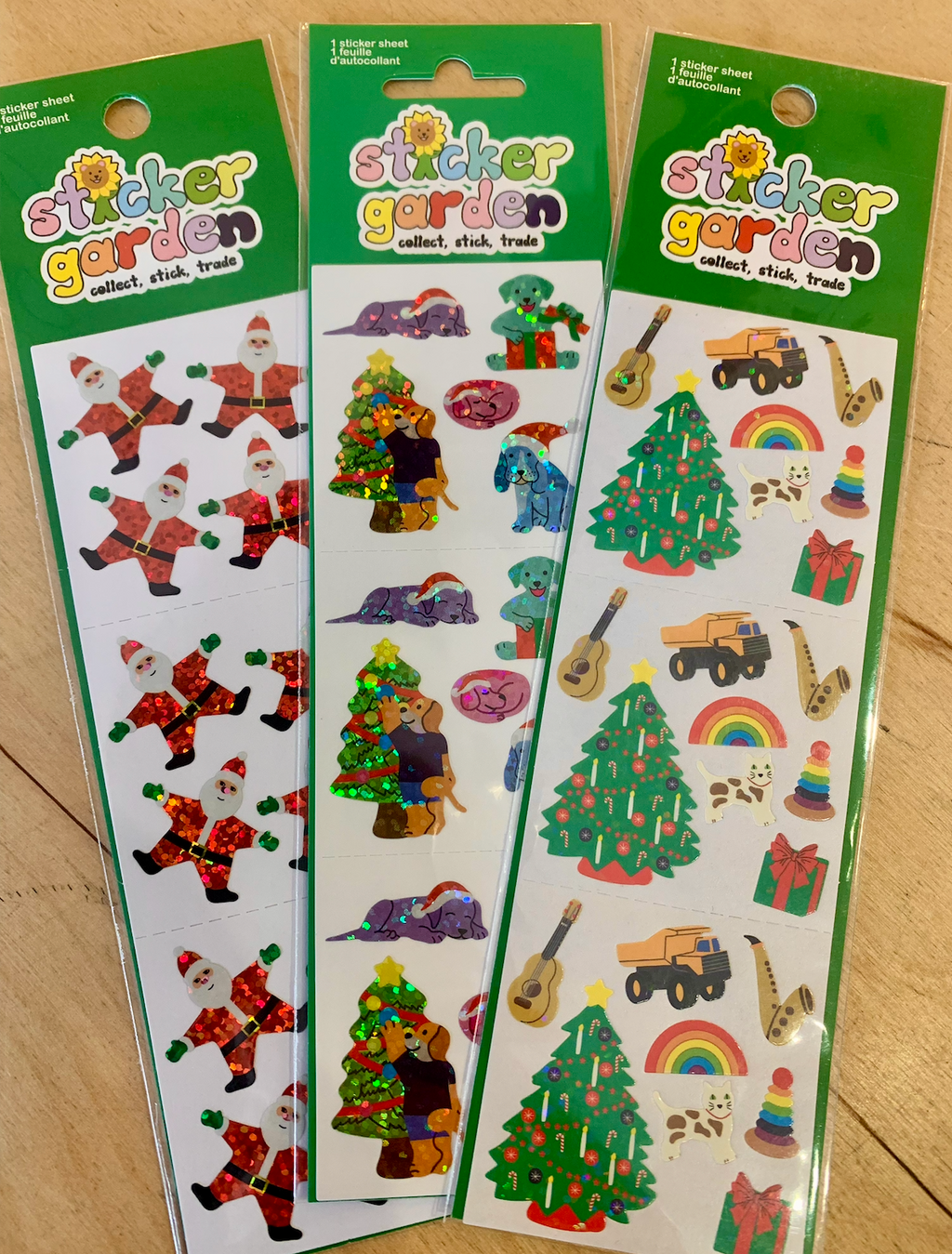 Christmas Sticker Garden Stickers