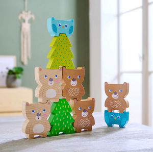 Forest Creatures Stacking Toy