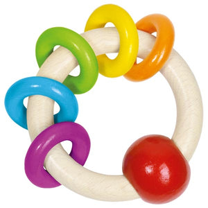 Heimess Five Ring Rainbow Grasping Toy