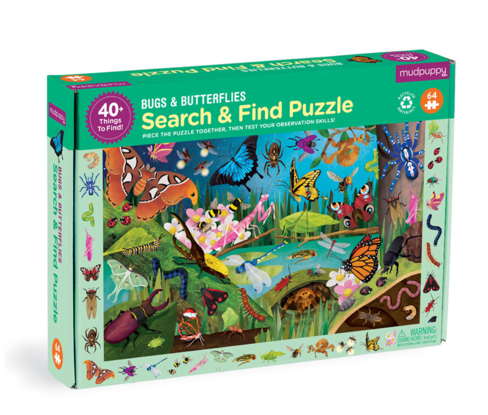 Bugs and Butterflies Search & Find 64 pc Puzzle