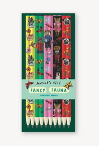 Fancy Fauna 10 Graphite Pencils