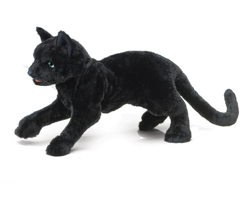 Black Cat Puppet